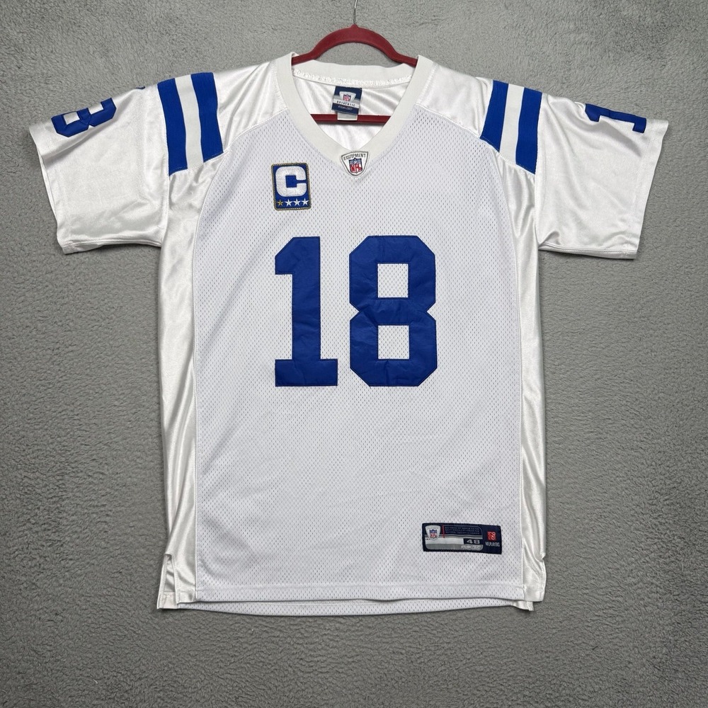 Vintage Y2K Reebok Indianapolis Colts Peyton Manning Jersey - Picture 2 of 5
